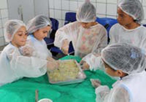Escola Lenilton Alves terá oficina alimentar