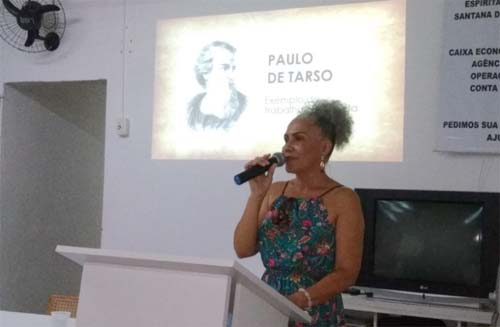 Expositora espírita Olhodaguense faz palestra no GFEAL no Dia Nacional do Espiritismo