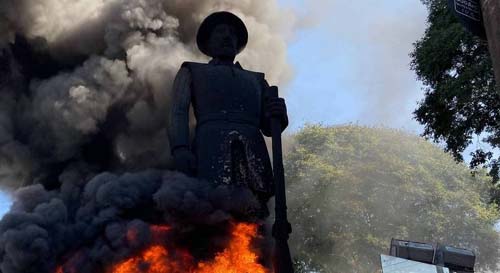 Incêndio do Borba Gato demonstra como esquerda precisa aprender a protestar dentro da lei e da ordem