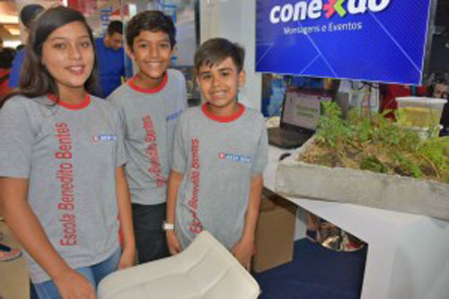 Feira valoriza projetos inovadores de alunos da Escola Sesi/Senai