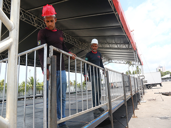 Está quase tudo pronto para o início da 68ª Edição da Expoagro