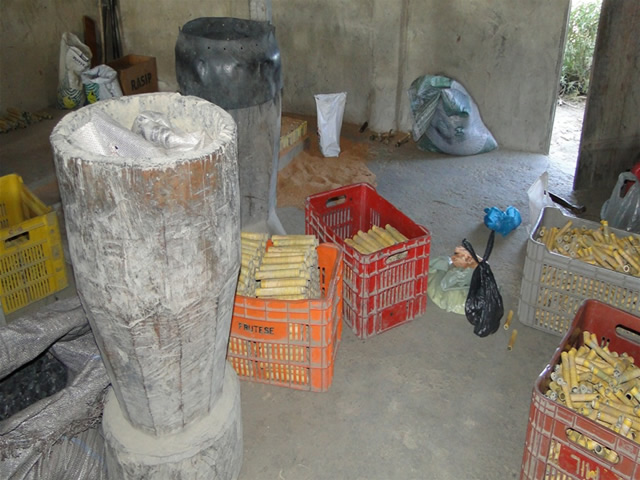 Bombeiros interditam fábrica de fogos em Ibateguara