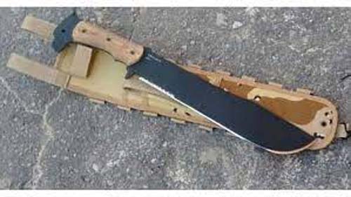 Homem fica com crânio exposto após ser atingido por golpes de facão; irmã detém suspeito