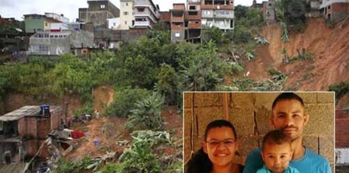 Família alagoana morre após deslizamento de barreira no interior de São Paulo