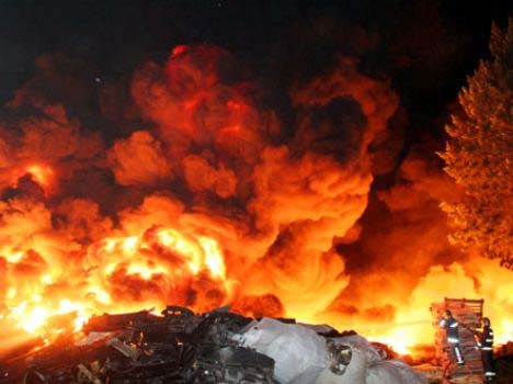 Três homens incendeiam fazenda de vereador