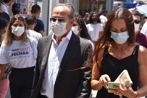 Fecomércio AL promove ação de enfrentamento à pandemia no Centro