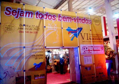 Começou a VI Feira dos Municípios Alagoanos