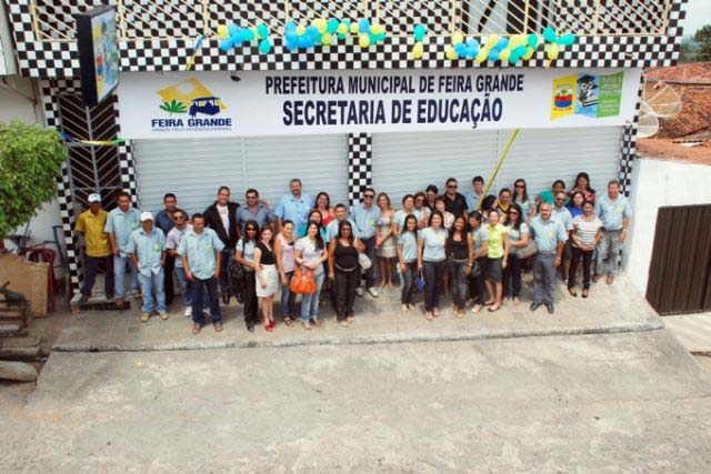 Sede da Secretaria de Educação é inaugurada em Feira Grande