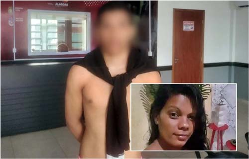 Homem acusado de matar mulher em São Miguel dos Campos é preso em Igreja Nova