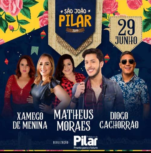 Prefeitura de Pilar divulga programação do São João 2019; confira