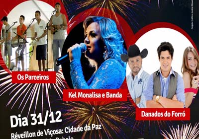 Viçosa celebra a chegada de 2013 em grande estilo