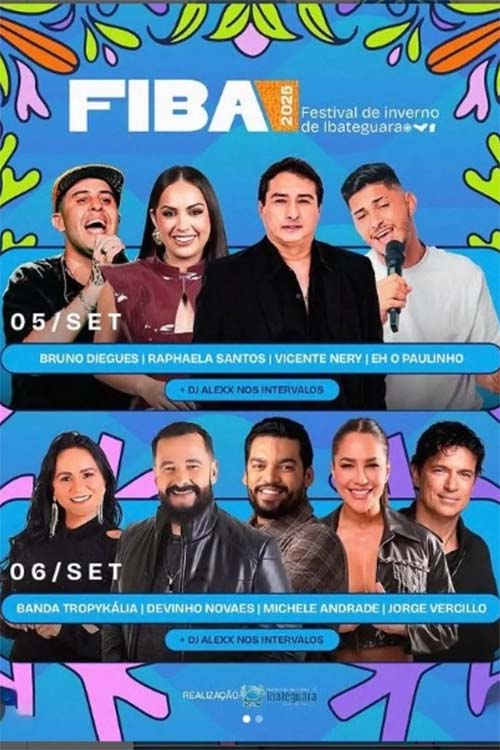 Festival de Inverno de Ibateguara: Uma Celebração Cultural que Começa Nesta Sexta-Feira