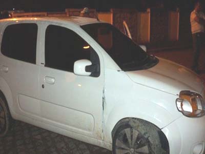 Carro de candidato a prefeito de Boca da Mata foi alvejado por tiros durante a madrugada