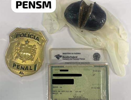Mulher de 54 anos é flagrada tentando entrar com drogas no sistema prisional