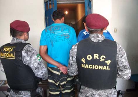 Força Nacional combate tráfico de drogas em Murici
