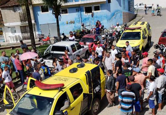 Acusado de roubo a motos é espancando por populares em União dos Palmares