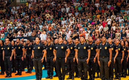 Segurança de Alagoas é reforçada com formatura de 300 novos policiais civis