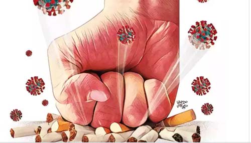 Fumantes correm risco maior de desenvolver caso grave de covid-19