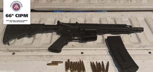 Décimo segundo fuzil do ano é apreendido em Feira de Santana