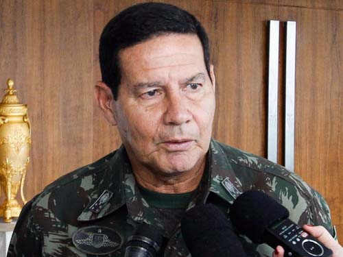 Vice-presidente, Mourão diz que ele e Bolsonaro são ‘irmãos siameses’