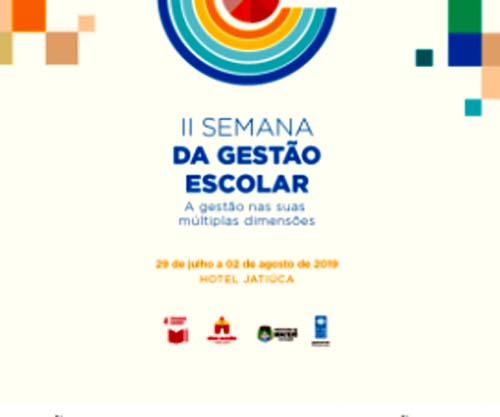 Educação e Pnud realizam II Semana de Gestão Escolar