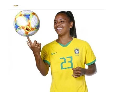 Maragogiense Geyse Ferreira comemora convocação da Seleção Brasileira
