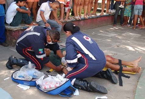 Jovem é alvejado por vários disparos em São Miguel dos Campos