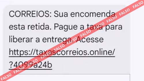 Cuidado: Fraude com Taxa Falsa via Mensagem Enganosa na Compra Retida