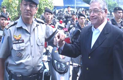 Governador diz estar satisfeito com o resultado do combate à violência em seu governo