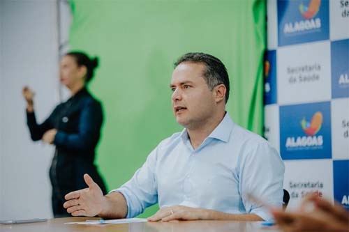 Renan se reúne com secretário para avaliar estratégias de isolamento