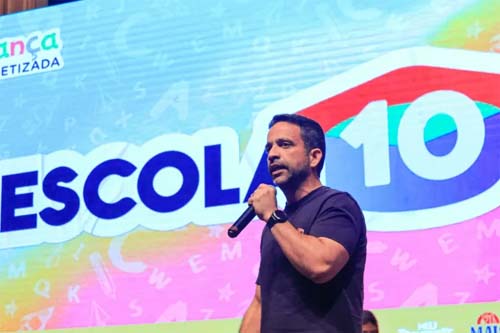 Cartão Escola 10 passa para R$ 150 no Integral e Paulo Dantas defende mais educação