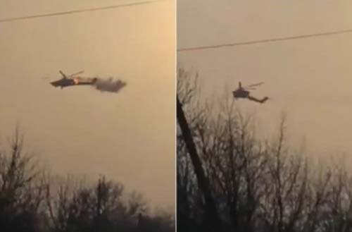 Sistema de mísseis da Inglaterra emprestado a Ucrânia derruba helicóptero Russo