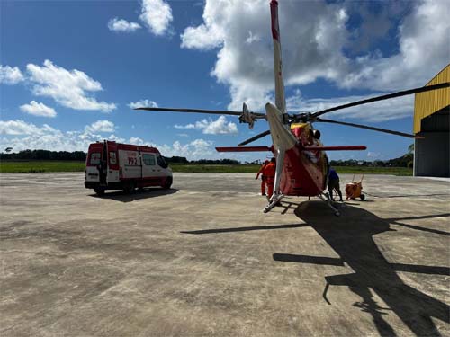 Departamento de Aviação de Alagoas realiza resgate aeromédico de criança de 3 anos de Maceió para Recife