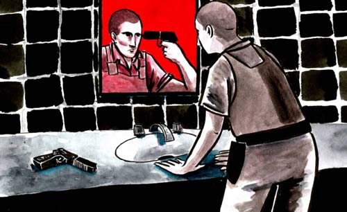 Homens de farda não choram