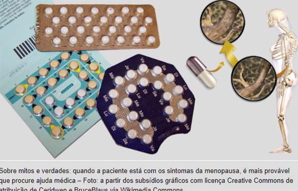 Reposição hormonal na menopausa garante massa óssea