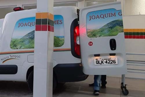 Jovem sofre acidente de moto na BR 101 em Joaquim Gomes