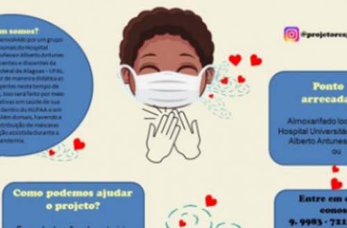 Hospital Universitário precisa de doações de TNT, elástico e linha branca