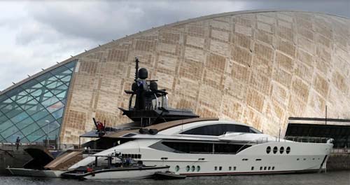 UE: Itália apreende mansões e iates de bilionários russos