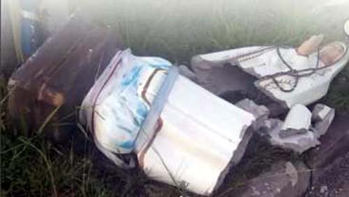 Vândalos quebram imagem de santa no Benedito Bentes