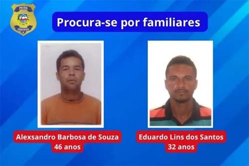 IML de Arapiraca busca familiares de dois homens para liberação de corpos para sepultamento