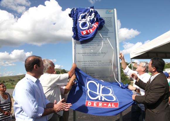 Governador inaugura obras da Reconstrução em União dos Palmares
