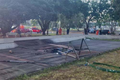 Princípio de incêndio no edifício do MEC não deixa feridos e provoca evacuação