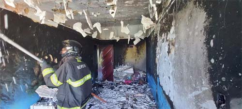 Três casas são atingidas por incêndio em União dos Palmares