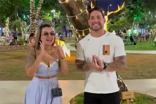 Influencers são indiciados por depredação na Praça do Centenário durante evento “Caça ao Tesouro”