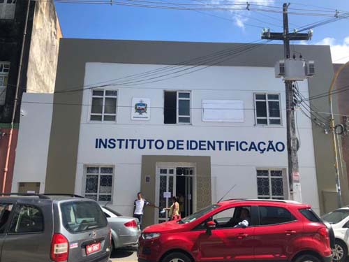 Atendimento na sede do Instituo de Identificação ficará suspenso nessa segunda (30)