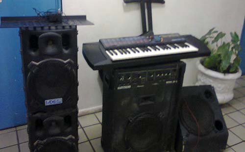 Igreja é assaltada e criminosos levam instrumentos musicais