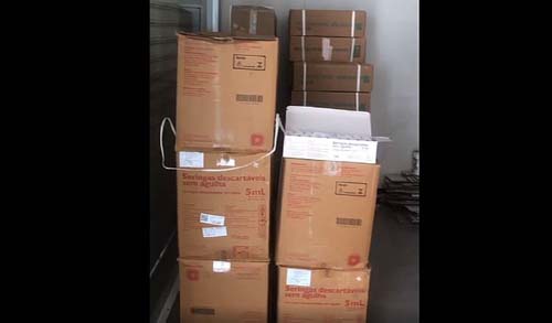 PC alagaoana recupera carga de insumos contra a Covid que foi roubada em Pernambuco