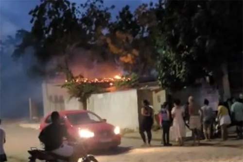 Homem ferido gravemente após incêndio em residência no interior de Alagoas