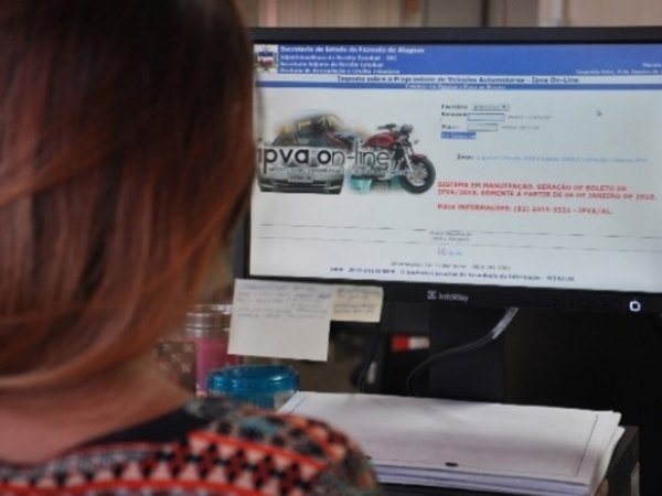 Boleto para pagamento de cota única do IPVA está disponível no site e nas Centrais Já!