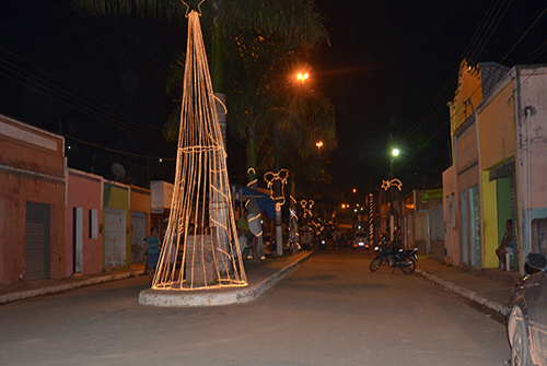 Jacuípe fica toda iluminada para a Festa de Natal